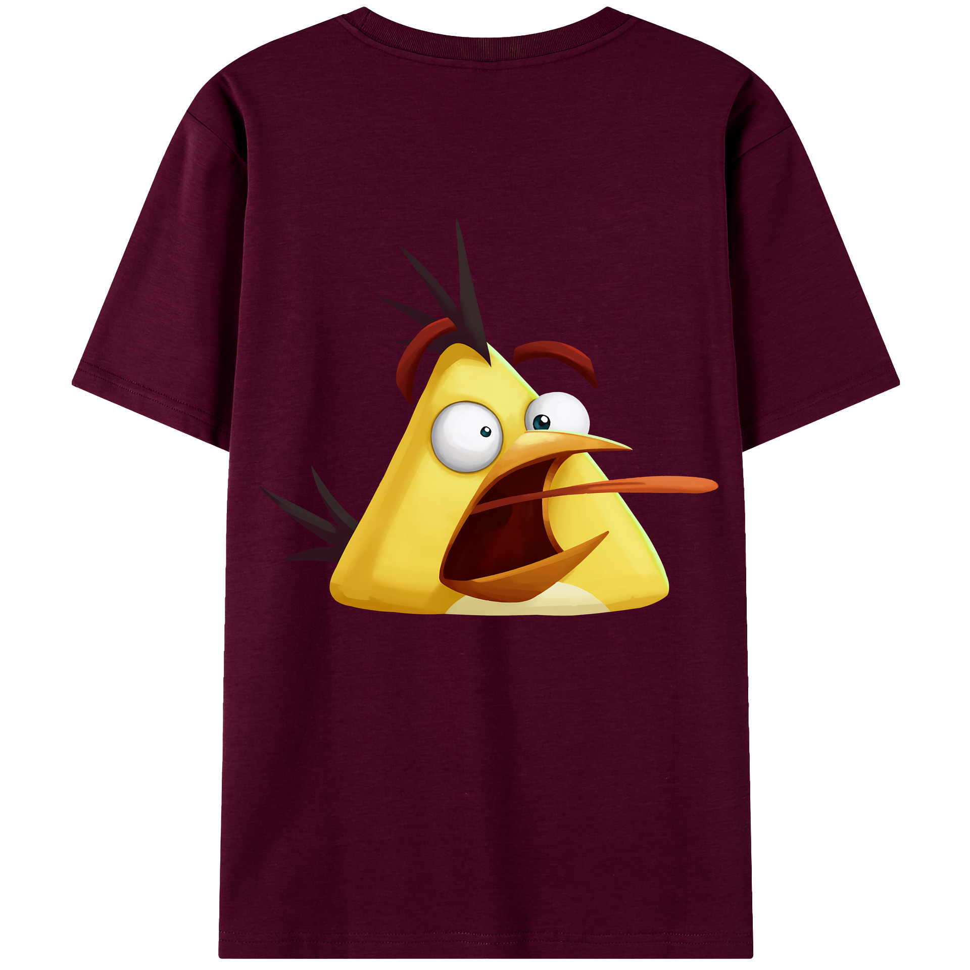 （画像用） Angry Birds アングリーバード レディース半袖Tシャツ(バックプリント)
